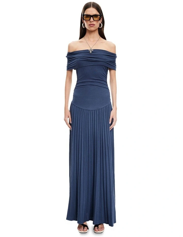 Field Of Dreams Maxi Dress in Blue image 1