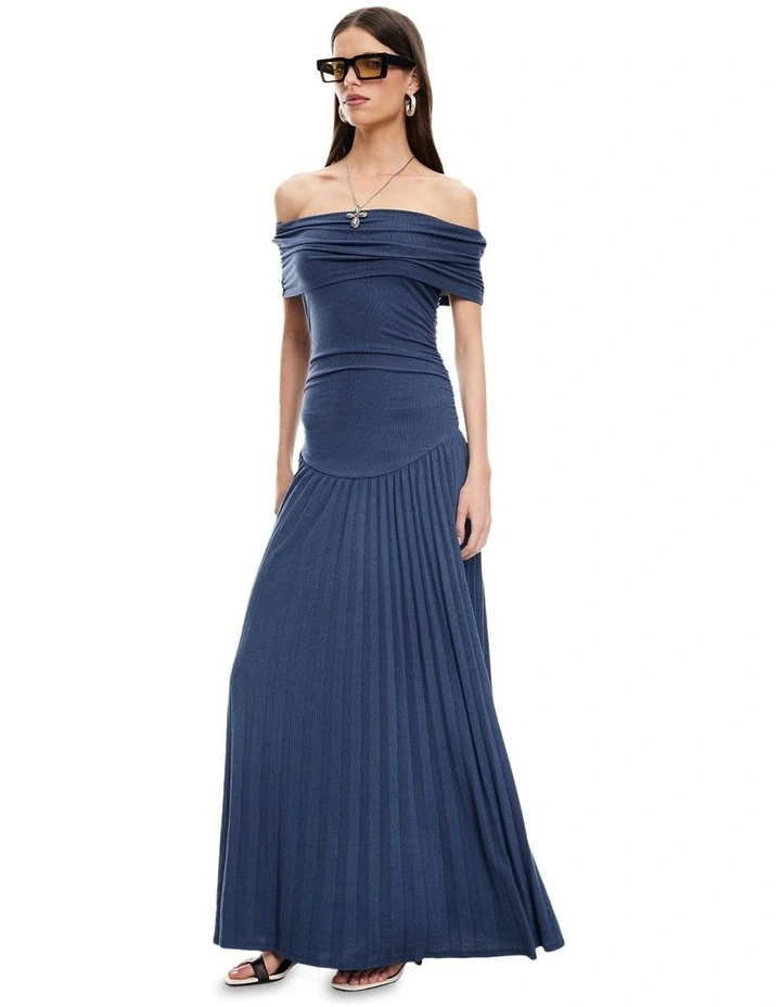 Field Of Dreams Maxi Dress in Blue image 3