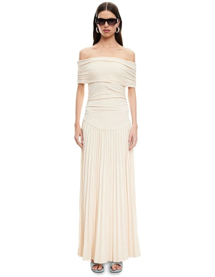 Field Of Dreams Maxi Dress in Cream image 1