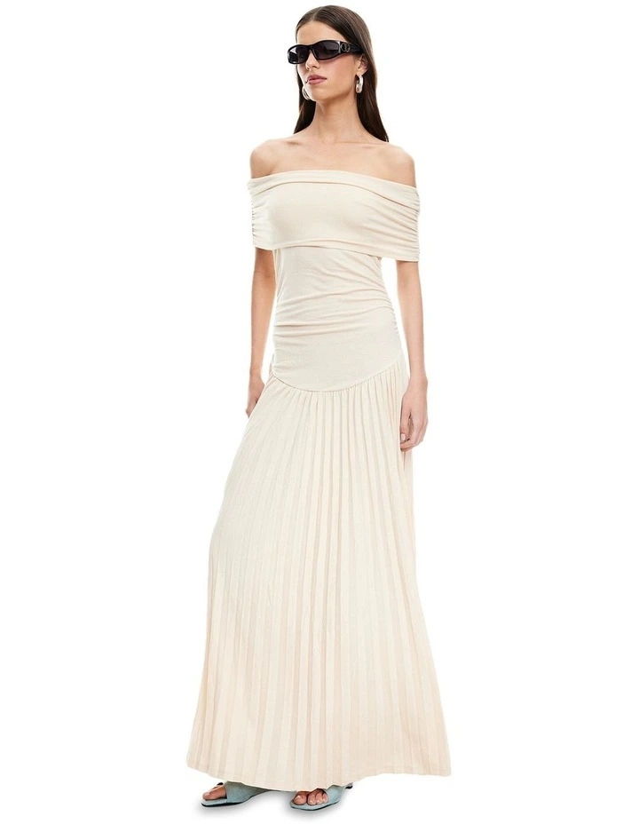 Field Of Dreams Maxi Dress in Cream image 3