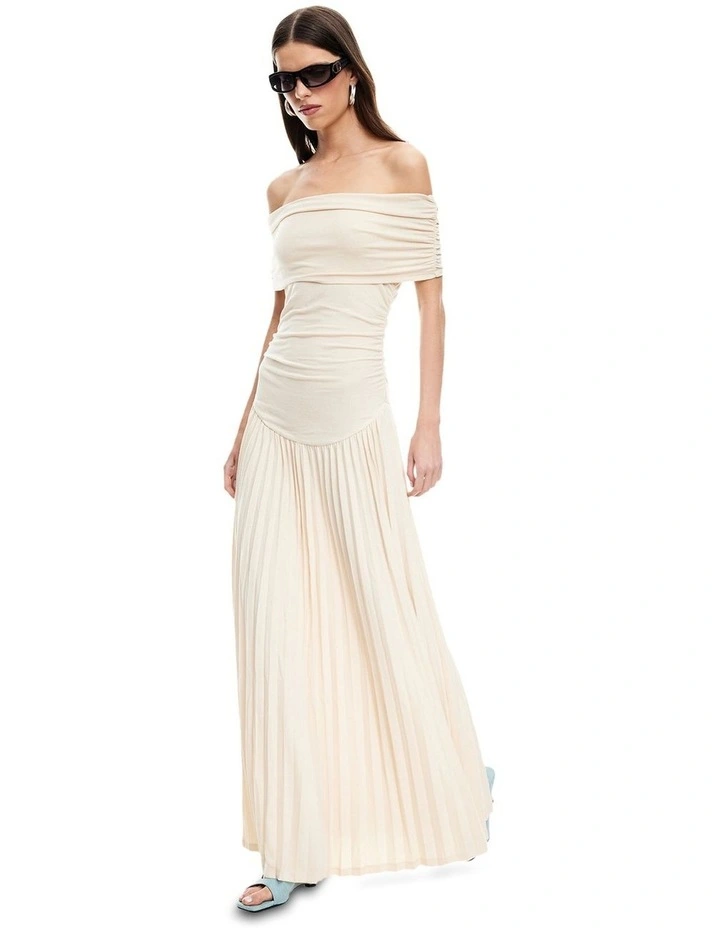 Field Of Dreams Maxi Dress in Cream image 4