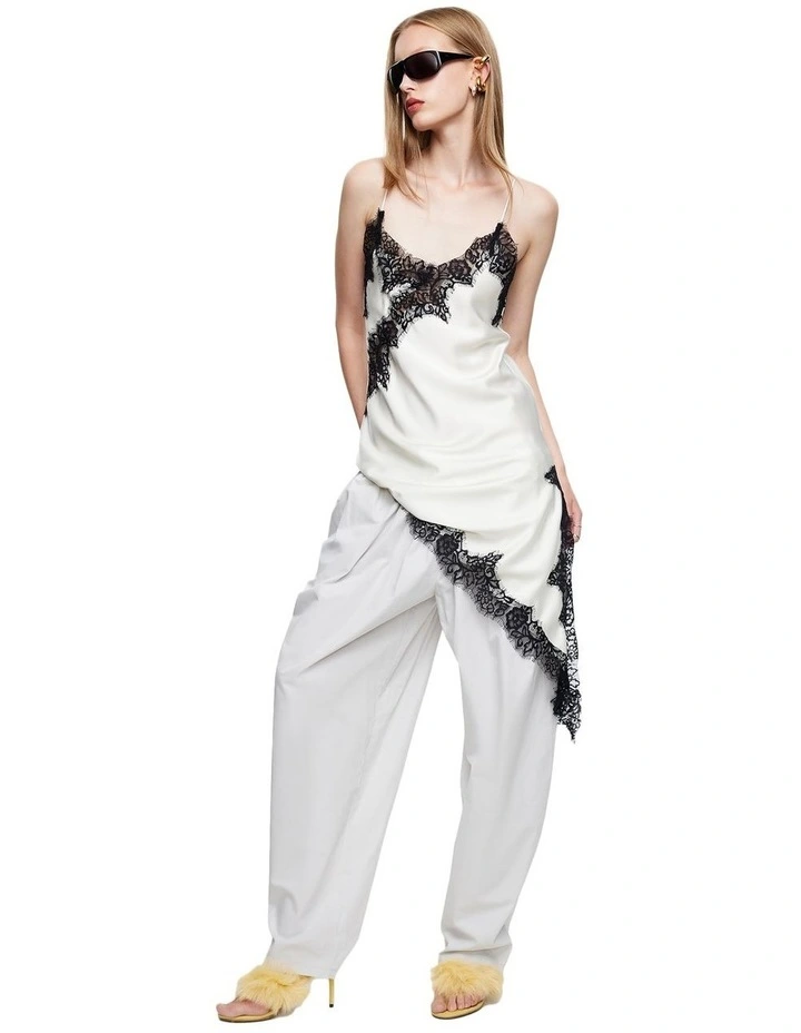 Emerging Midi Dress in White image 3