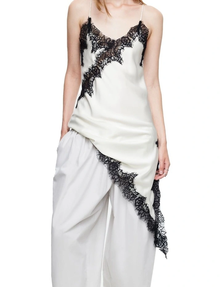 Emerging Midi Dress in White image 5