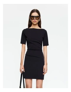 After Five Mini Dress in Black