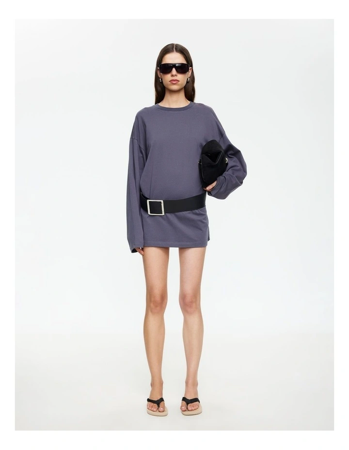 Bloom Mini Dress in Blue image 1