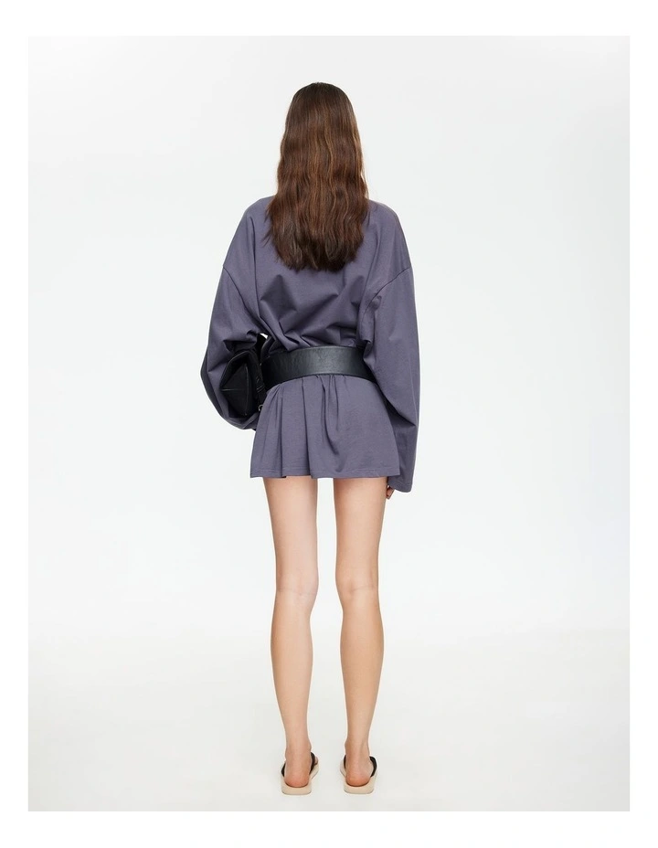 Bloom Mini Dress in Blue image 2