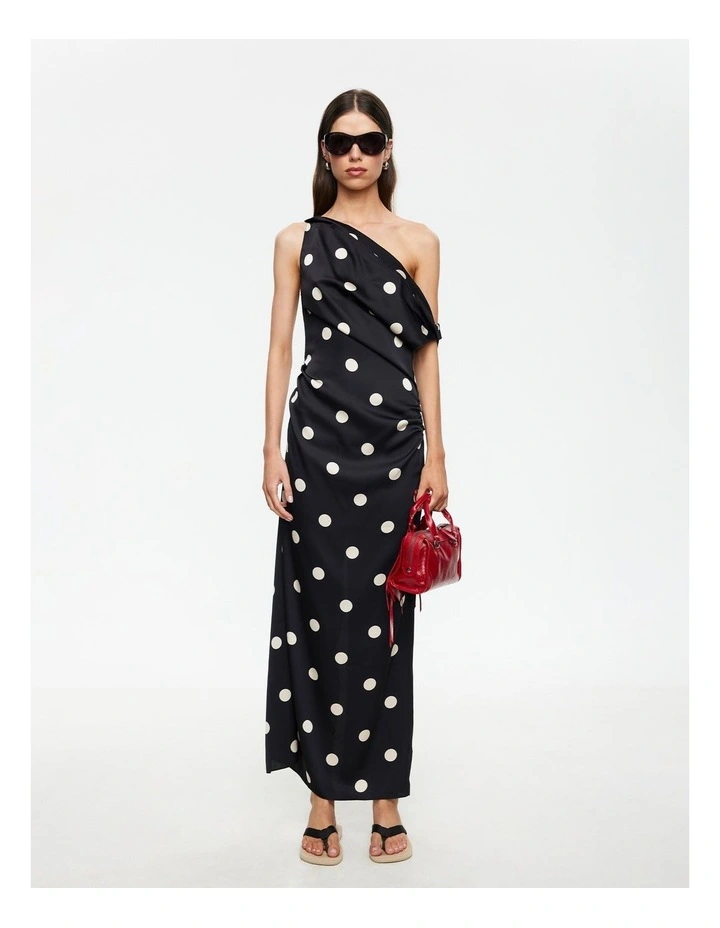Sweetheart Maxi Dress in Black image 1