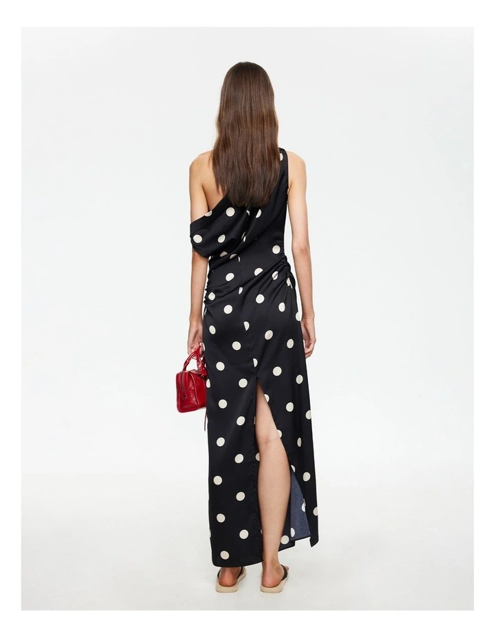 Sweetheart Maxi Dress in Black image 2
