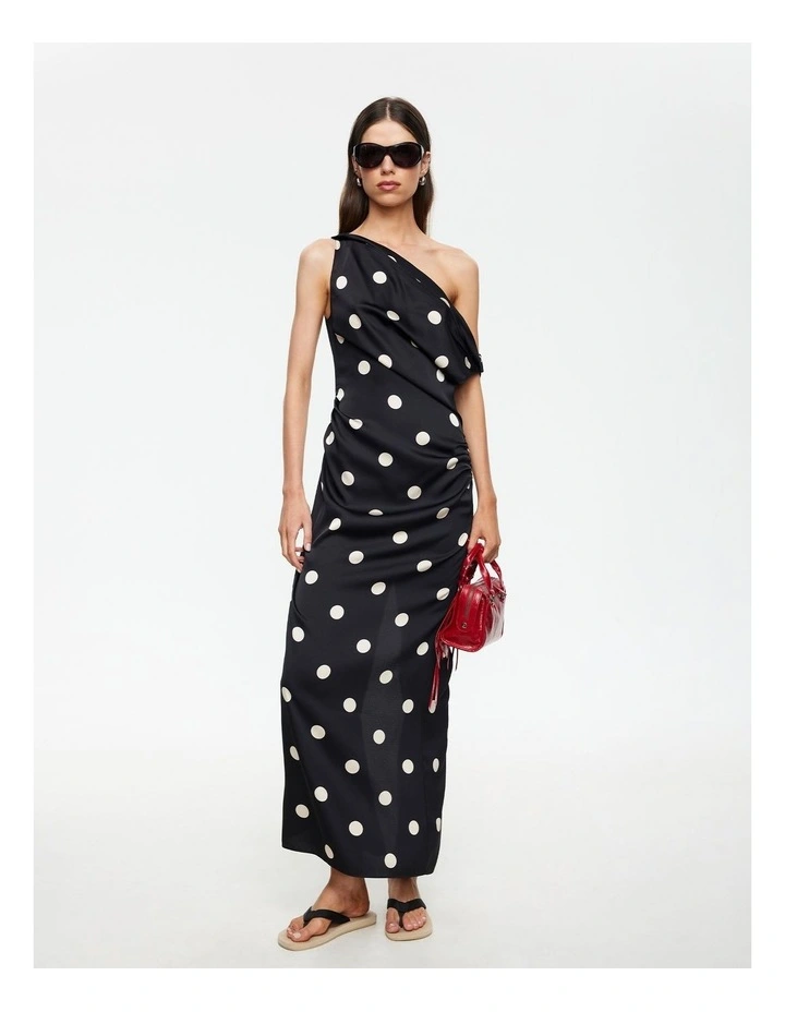 Sweetheart Maxi Dress in Black image 4