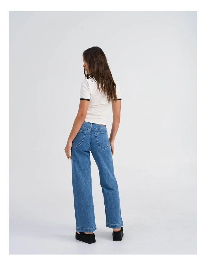 Nina Life Cropped Top in White image 5