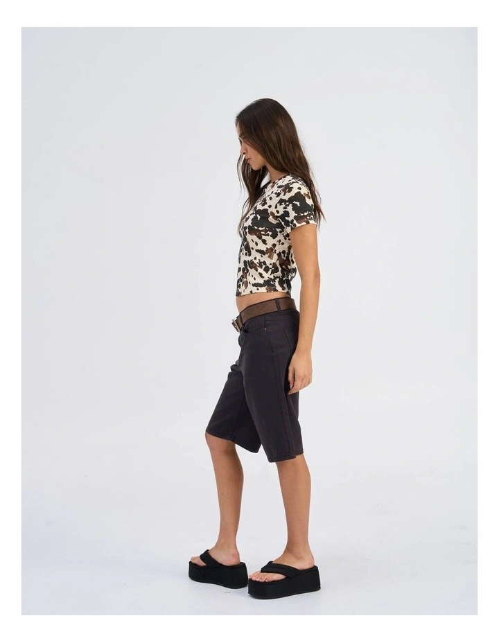 Elina Life Printed Cropped T-Shirt image 5