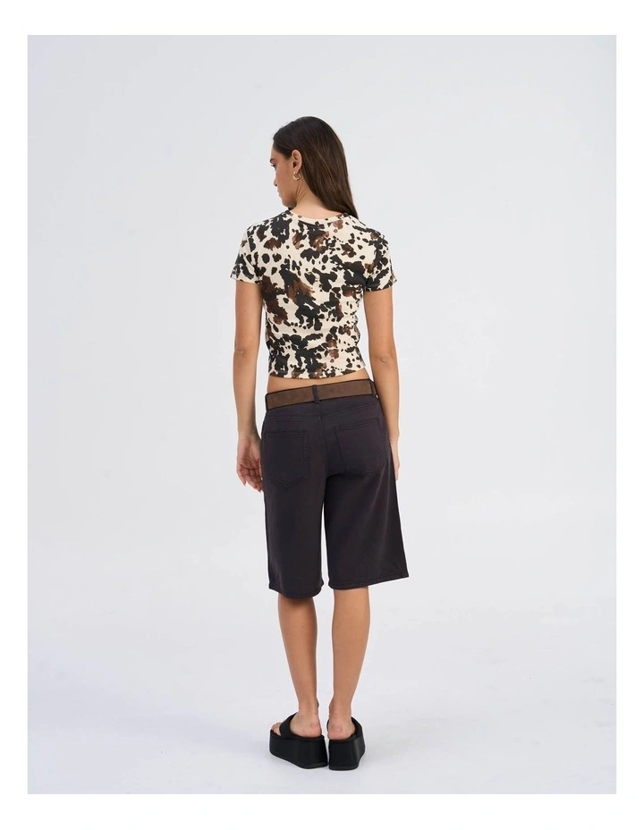 Elina Life Printed Cropped T-Shirt image 6
