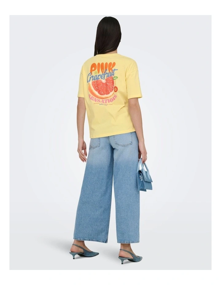 Bolette Life Printed T-Shirt in Pink image 4