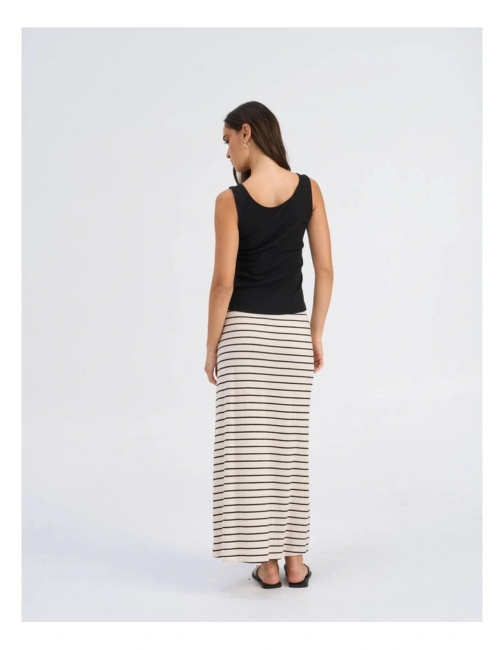 Simple Life Button Top in Black image 6