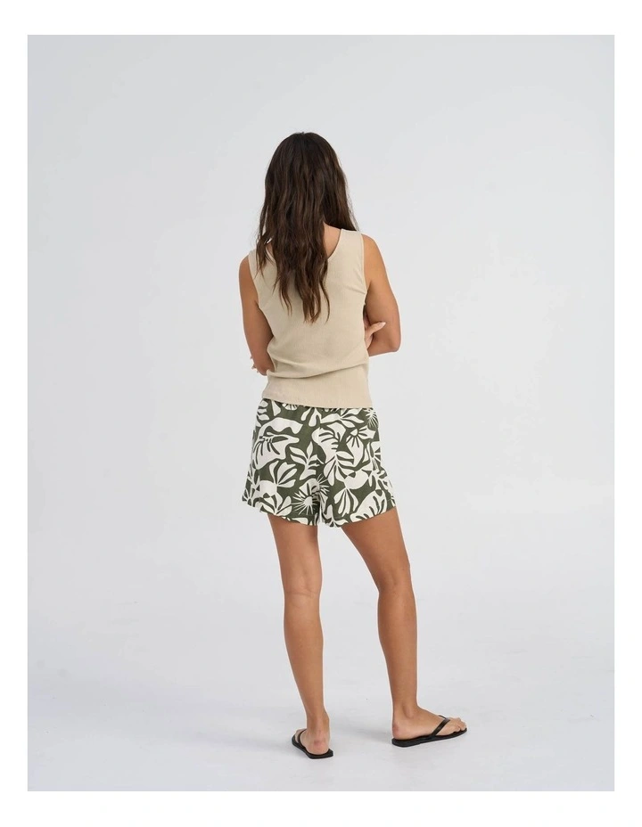 Simple Life Button Top in Grey image 6