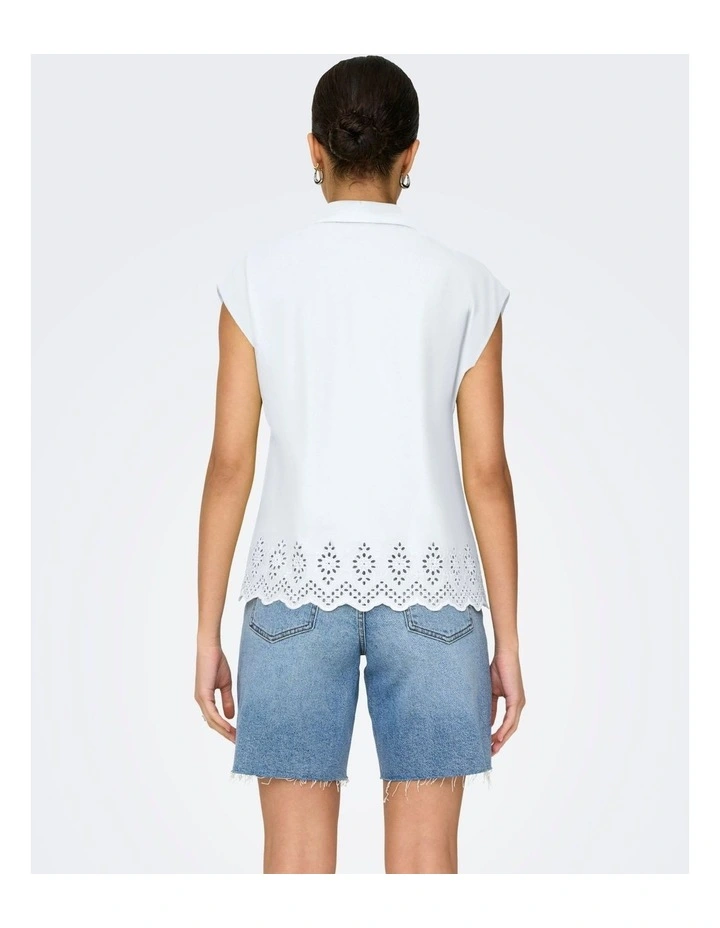 Lou Life Shirt in White image 2