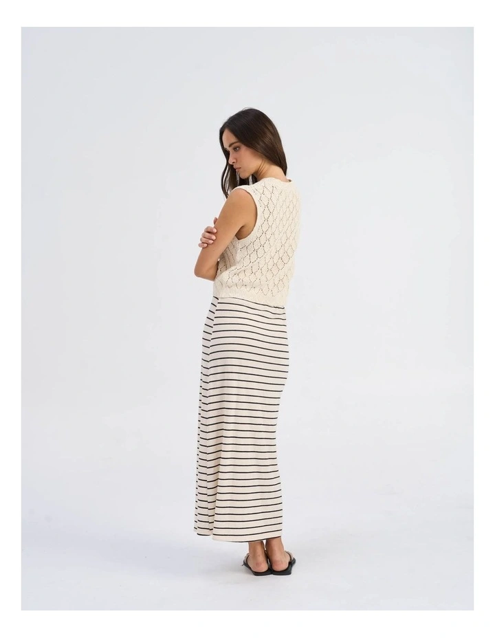 Chili Knitted Cardigan Top in Ecru image 5