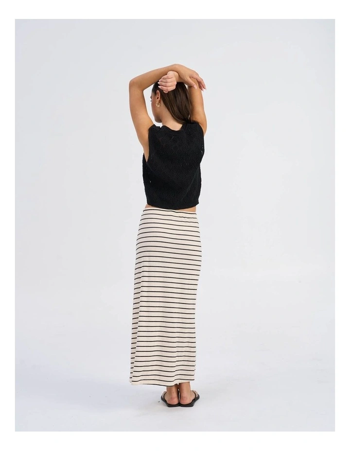 Chili Knitted Cardigan Top in Black image 5