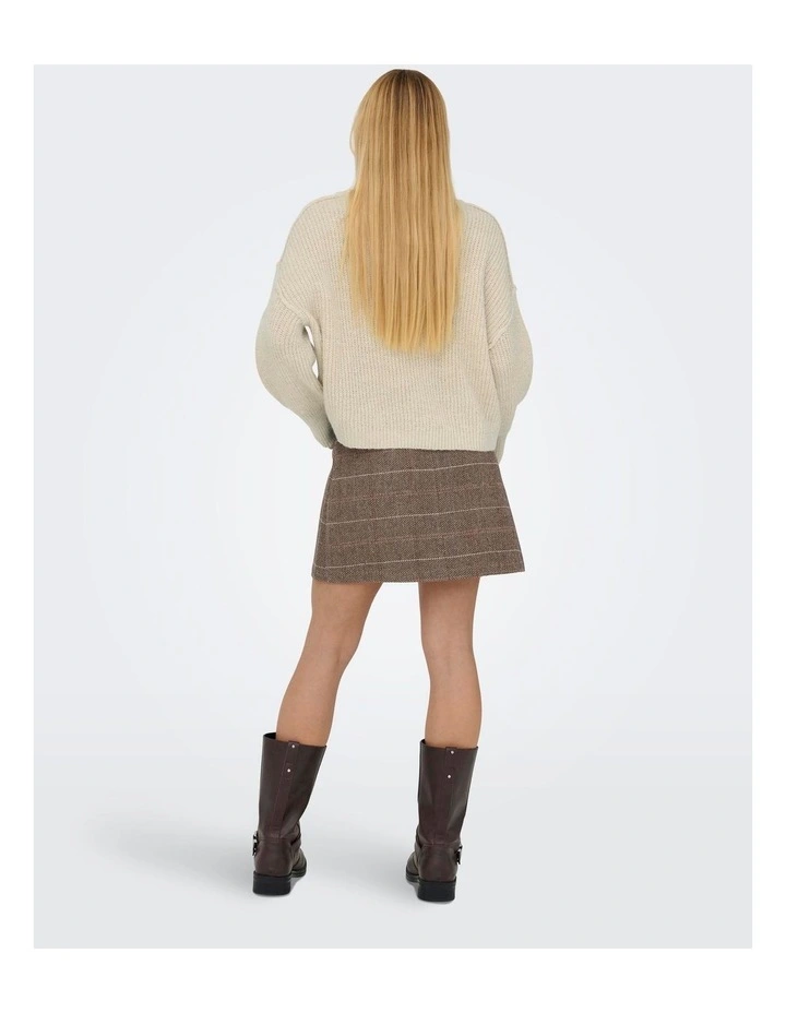 Mally Long Sleeve Knit in Stone image 3