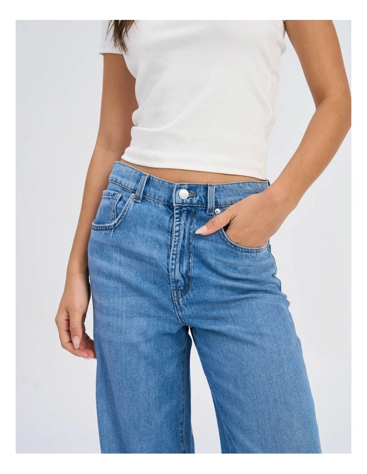 Hope Wide Fold Up Jeans image 5