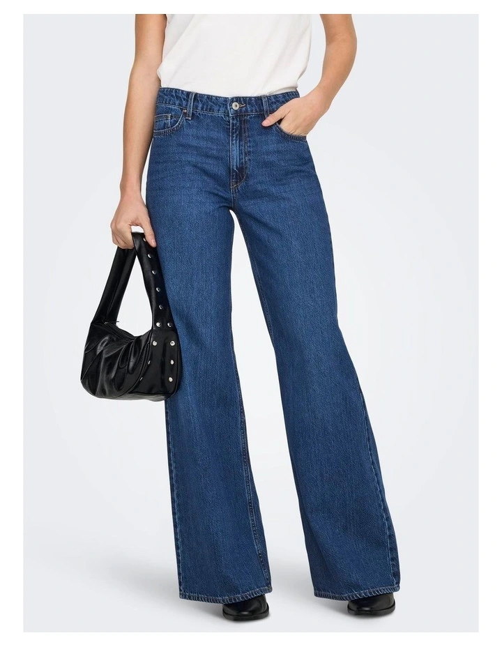 Jemma High Waist Wide Leg Jeans image 2