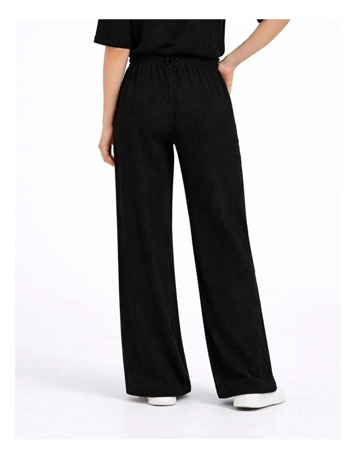 Tilla Wide Pants in Black image 2