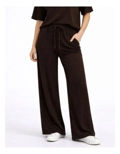 Tilla Wide Pants in Brown