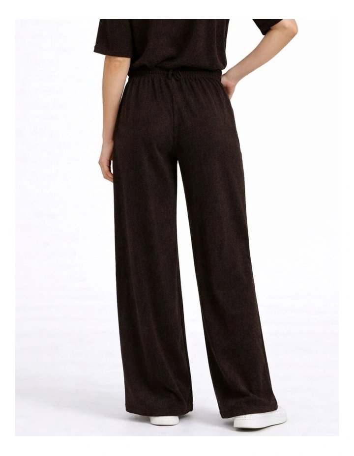 Tilla Wide Pants in Brown image 3