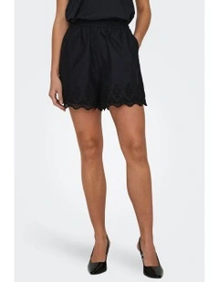 Lou Life Loose Shorts in Black