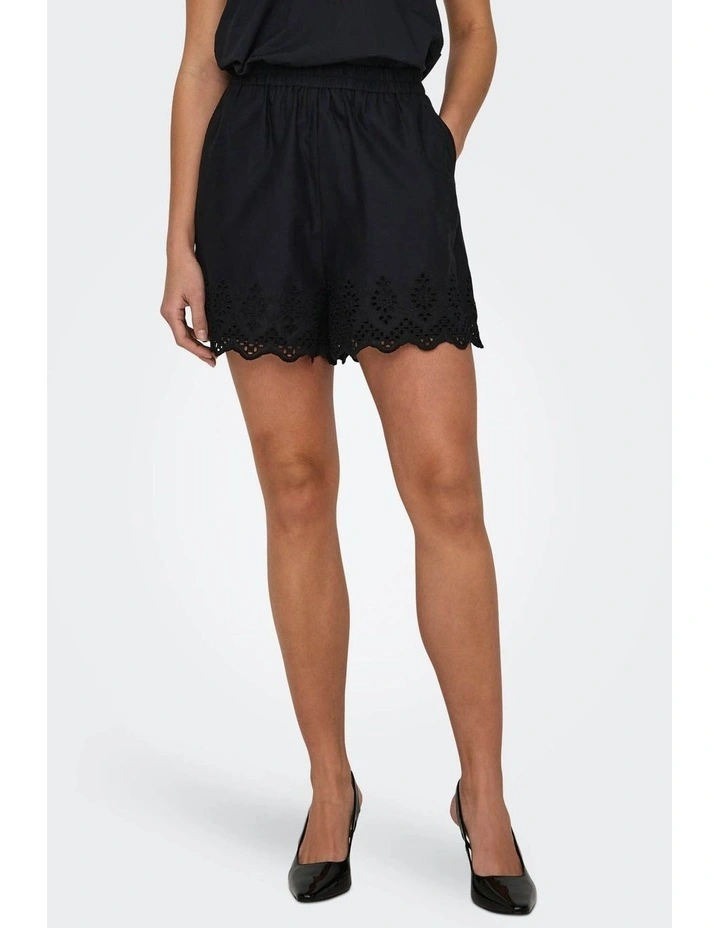 Lou Life Loose Shorts in Black image 1