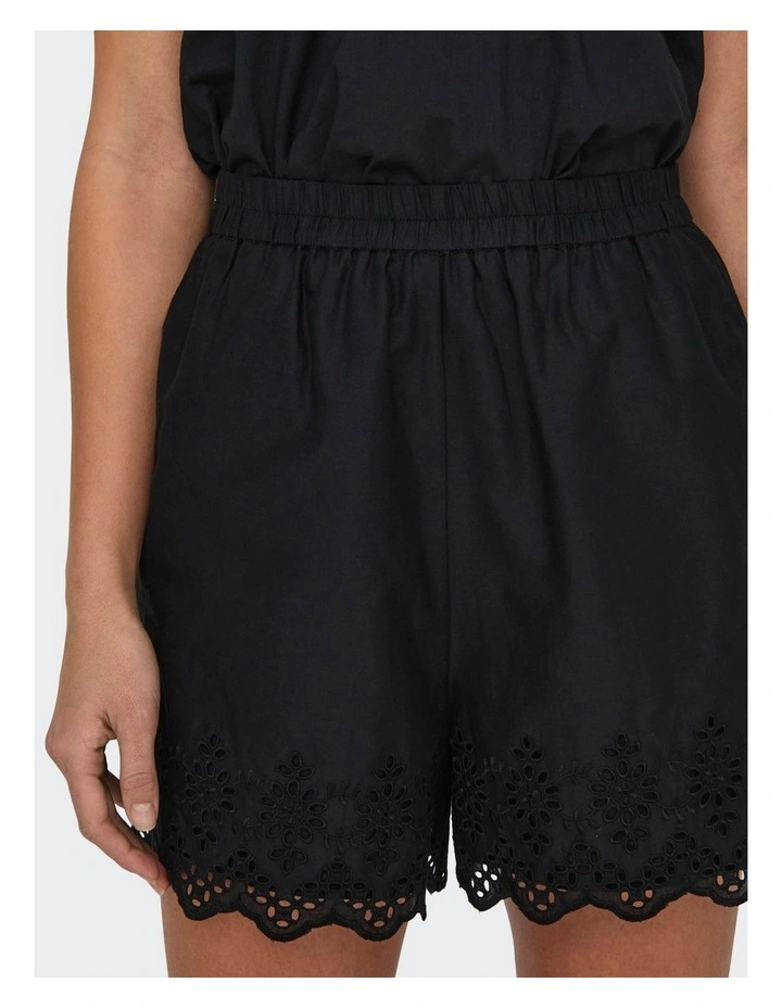 Lou Life Loose Shorts in Black image 2