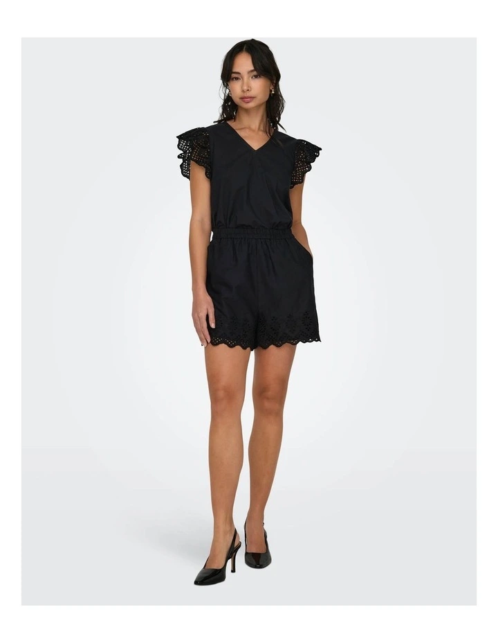 Lou Life Loose Shorts in Black image 3