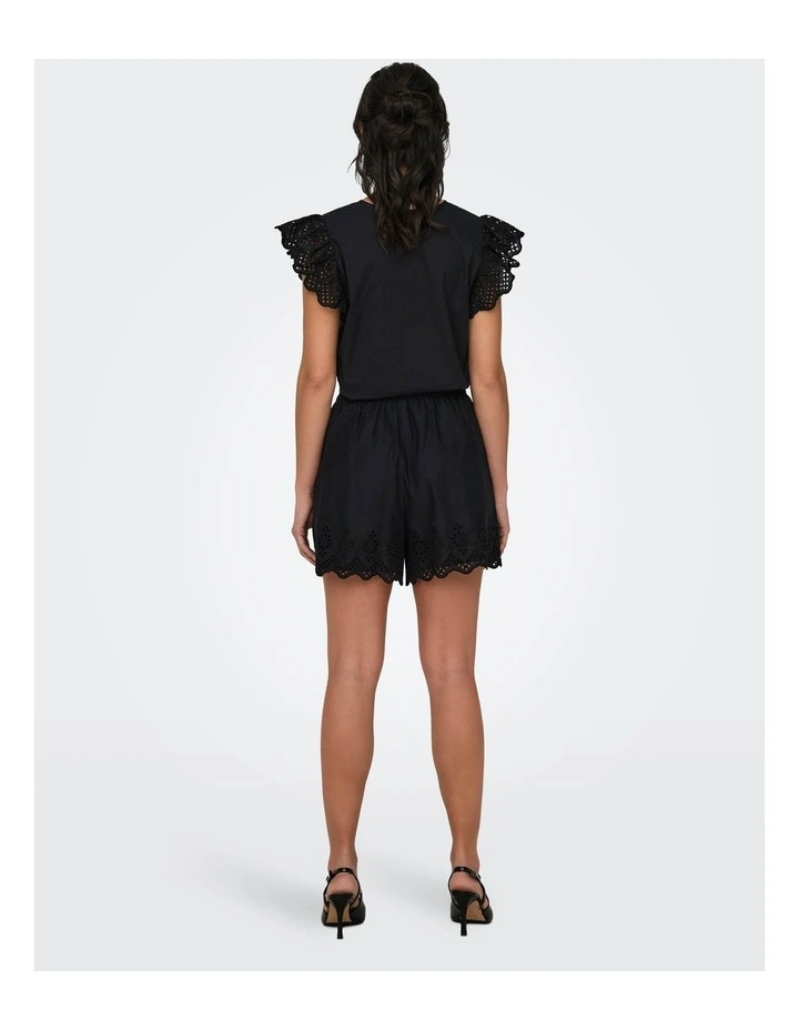 Lou Life Loose Shorts in Black image 4