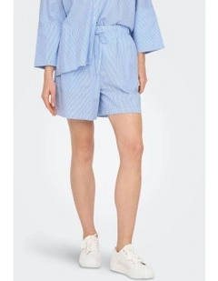Augusta Shorts in White Stripes