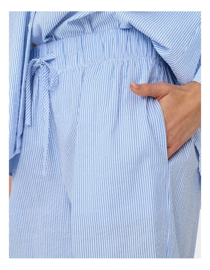 Augusta Shorts in White Stripes image 2