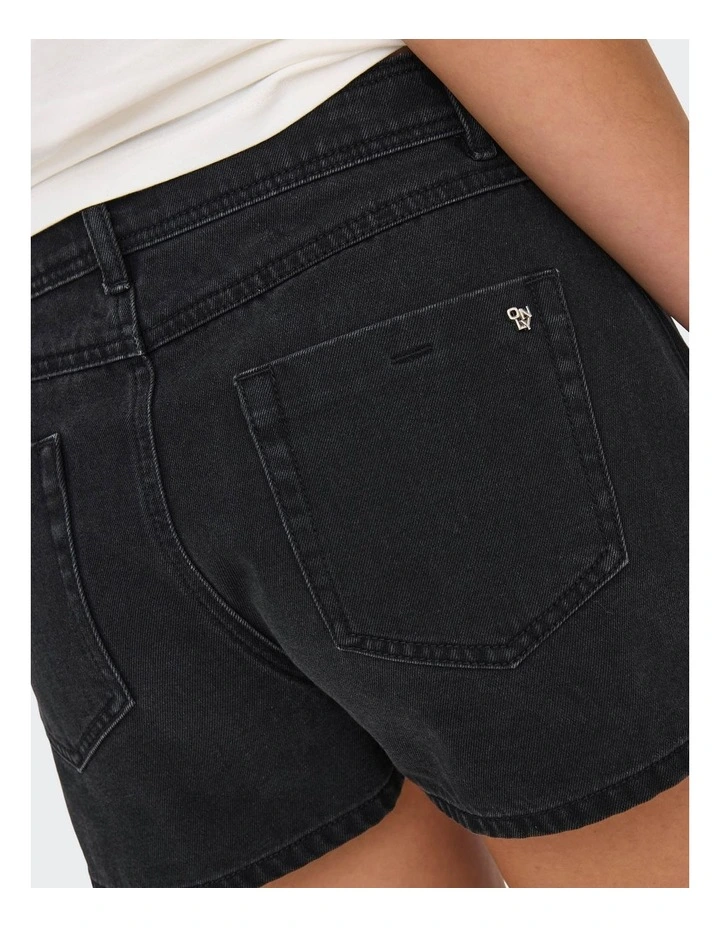 Lesly Mini Skort in Washed Black image 5