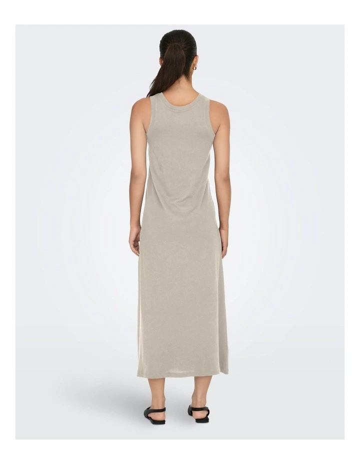 May Life Cotton Maxi Dress in Cream image 2