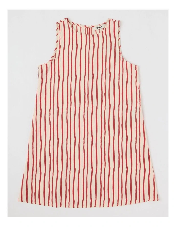 Callie Summer Mini Dress in White image 1