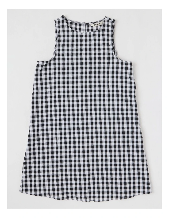 Callie Summer Mini Dress in Black image 1