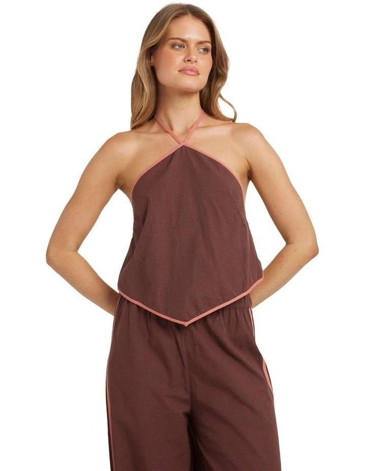 Coastal Crush Halter Top image 1