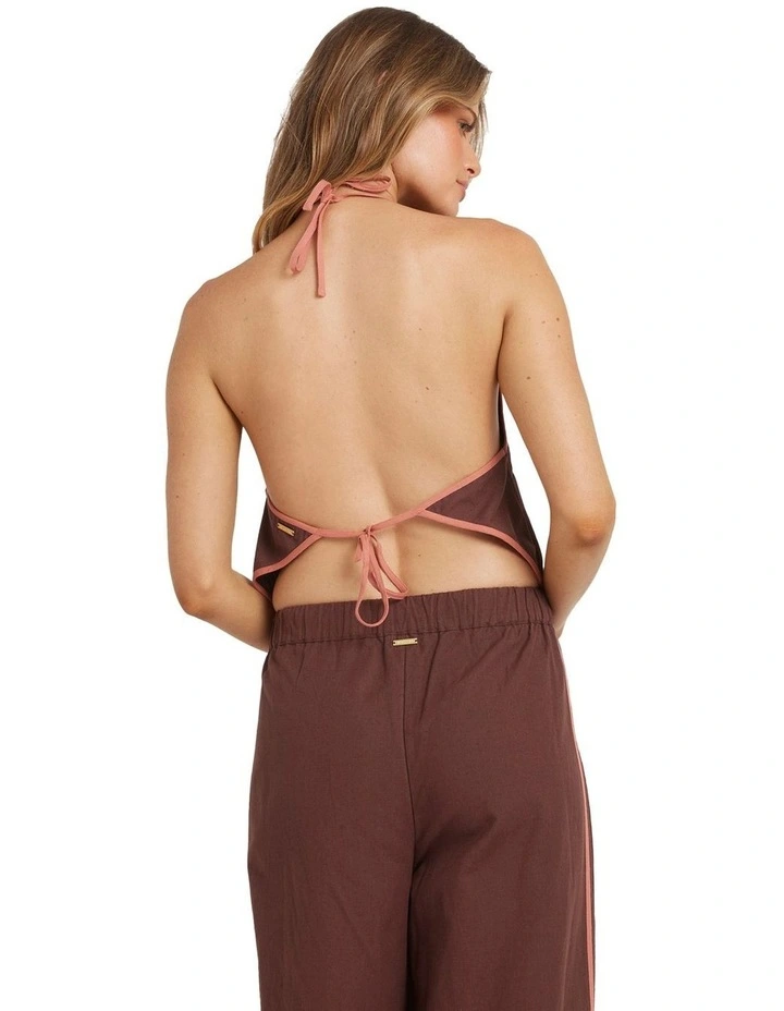 Coastal Crush Halter Top image 2