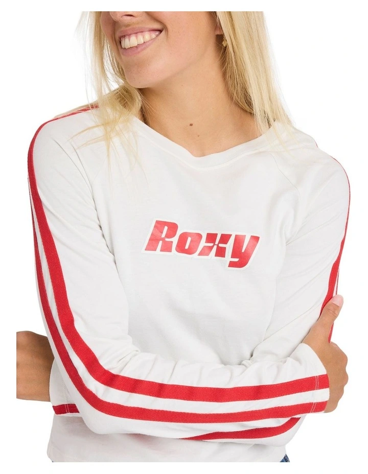 Game Time Long Sleeve T-shirt in White image 4