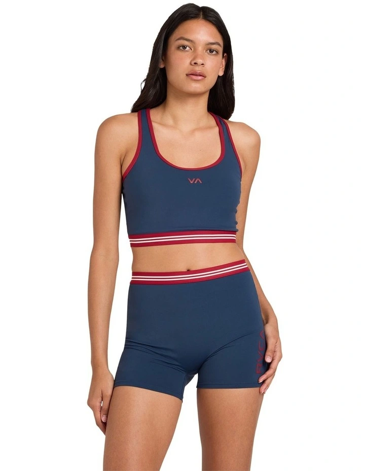 VA Essential Racer Bra in Blue image 1