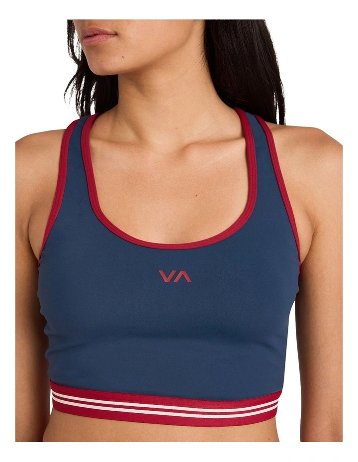 VA Essential Racer Bra in Blue image 4
