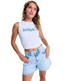 Iconic Days Tank Top in White