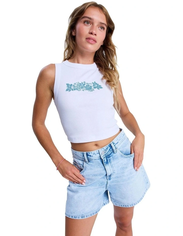 Iconic Days Tank Top in White image 1