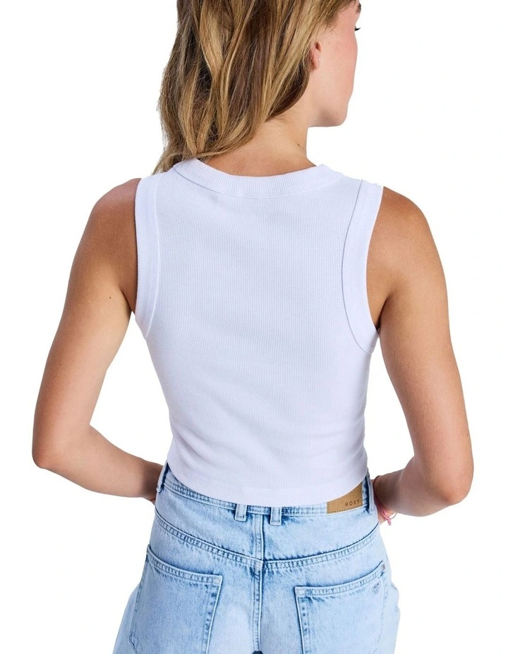 Iconic Days Tank Top in White image 2