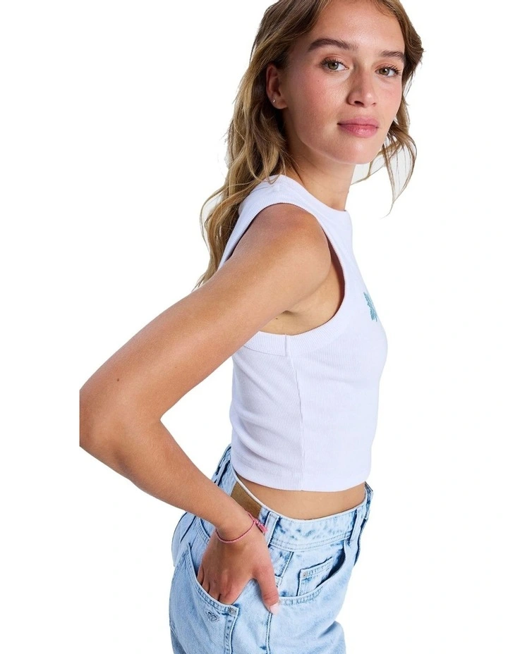 Iconic Days Tank Top in White image 3