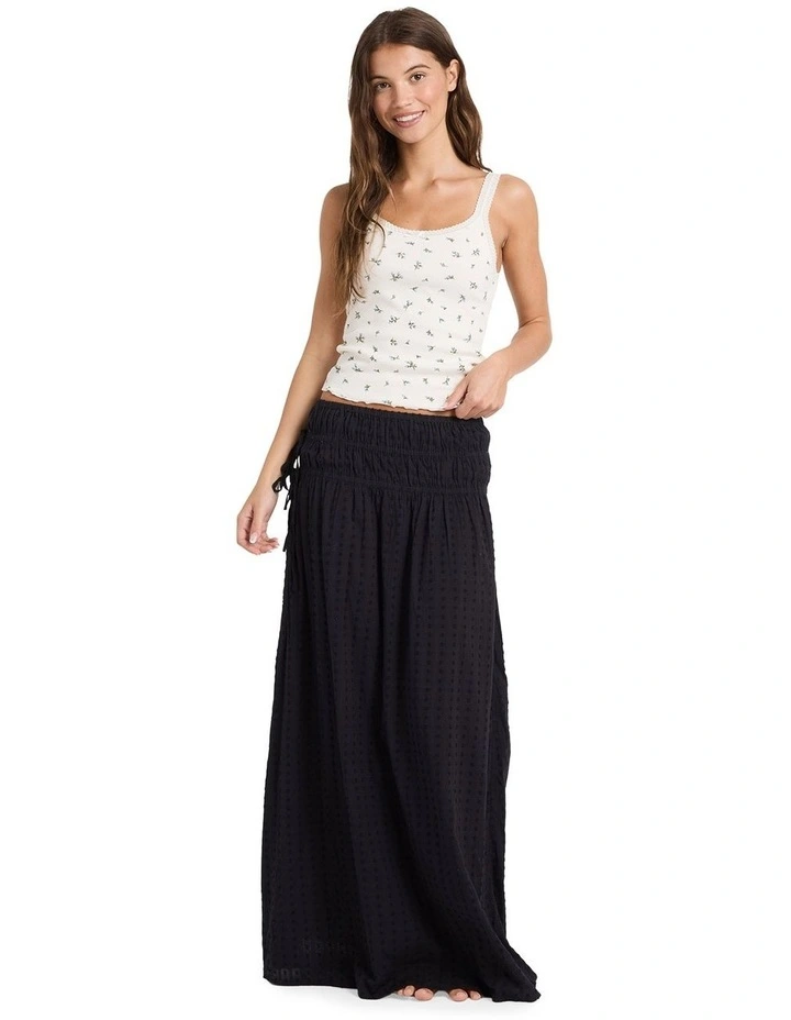 In Bloom Tank Top in White image 5