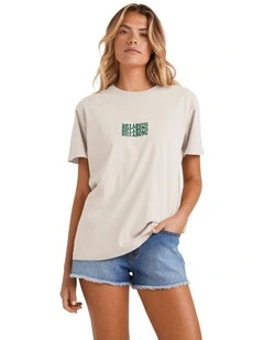 Surf High Tee in White